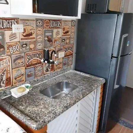 Apartamento Temporada Encantador, Frente A Praia Santos  Exterior foto